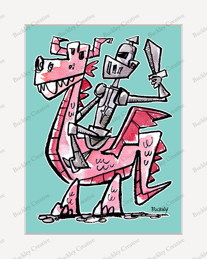 Dragon Rider 16x20 print